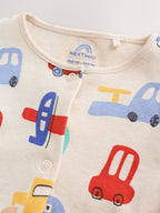 Bright Transport Sleepsuits 4 Pack (0mths-2yrs)