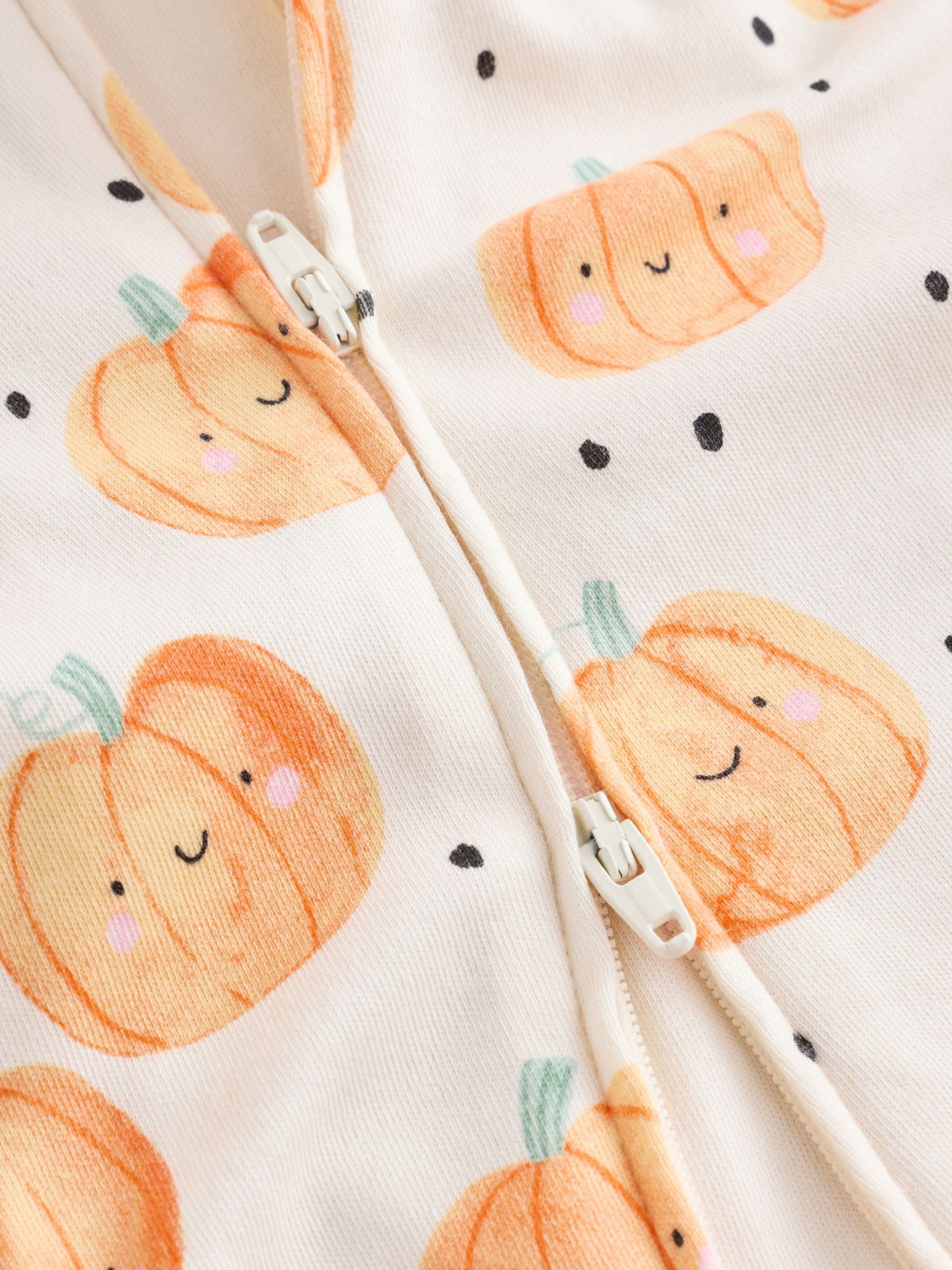 Neutral 3 Pack Two Way Zip Baby Sleepsuit (0mths-3yrs)
