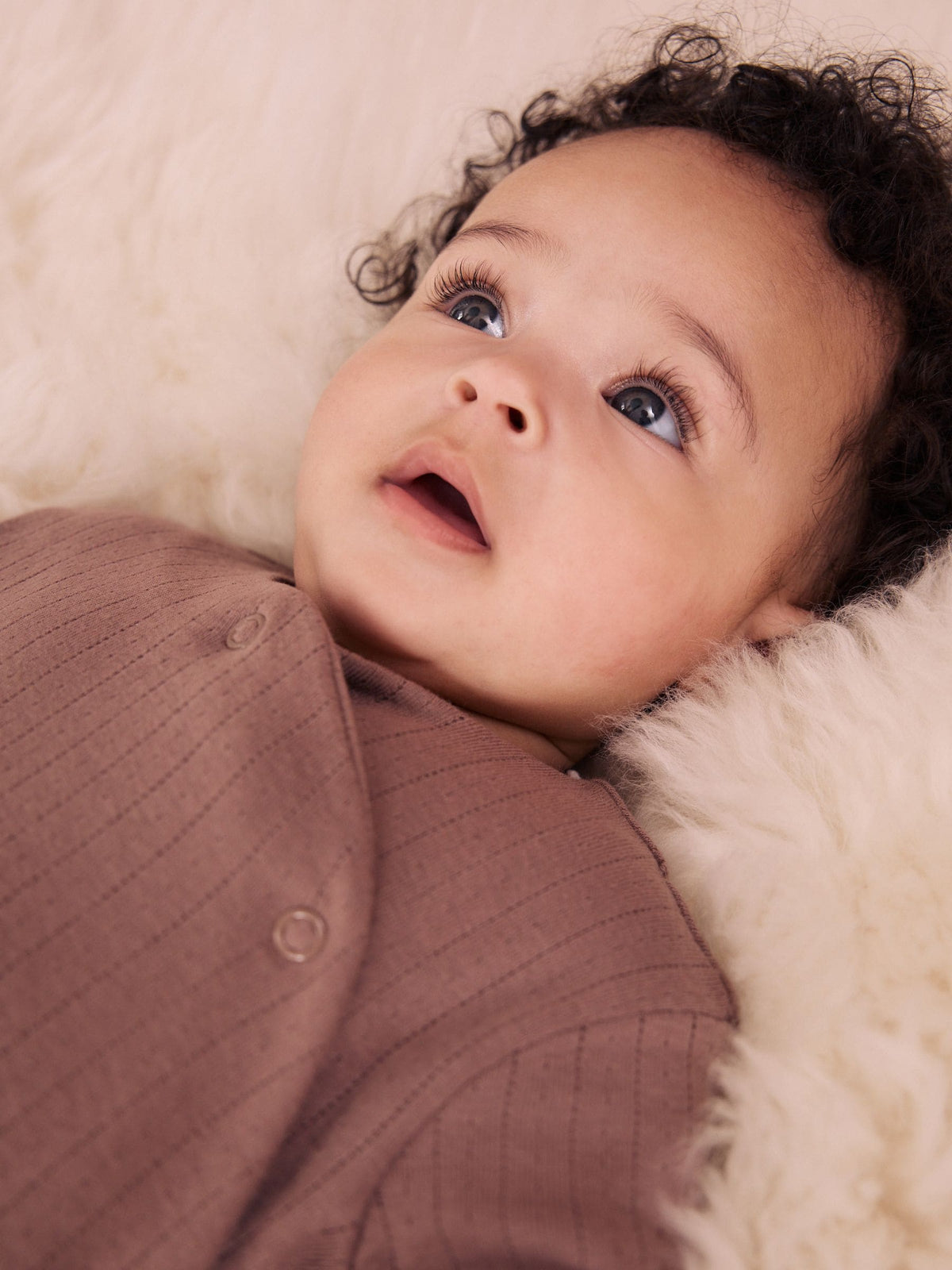 Neutral Pointelle Baby Sleepsuit 3 Pack (0-2yrs)
