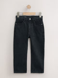 Black Loose Fit Authentic Jeans (3-16yrs)