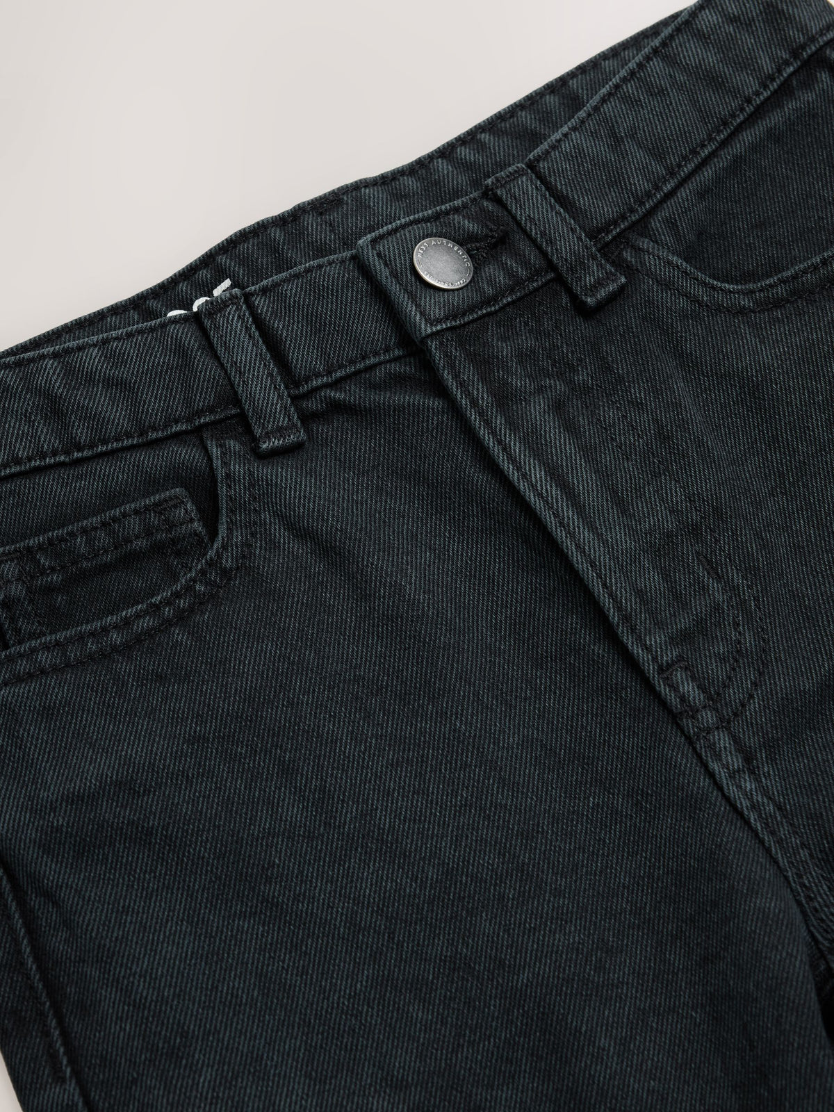Black Loose Fit Authentic Jeans (3-16yrs)