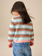 Mint Stripe Knit Cardigan (3mths-10yrs)