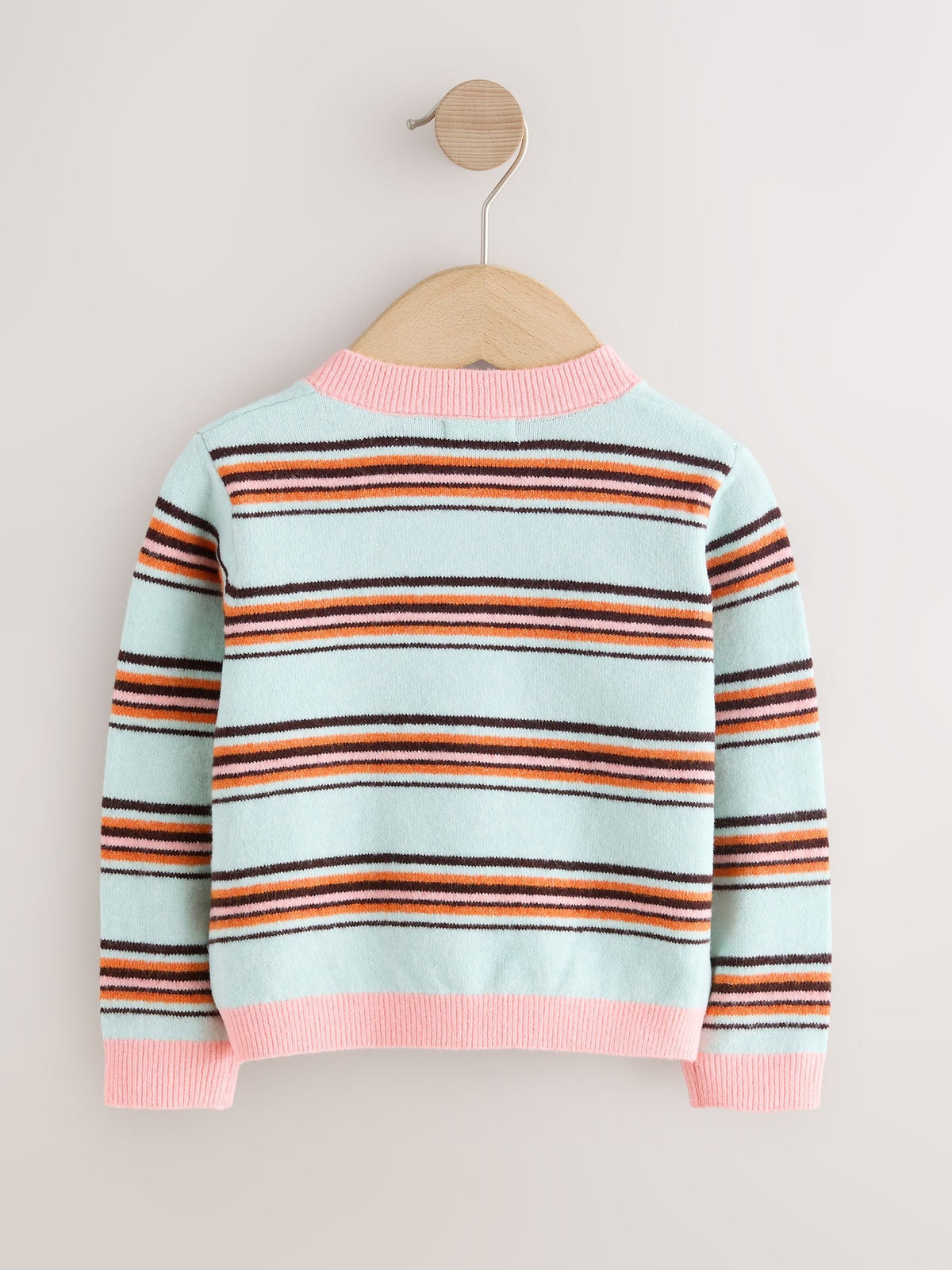 Mint Stripe Knit Cardigan (3mths-10yrs)