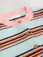 Mint Stripe Knit Cardigan (3mths-10yrs)
