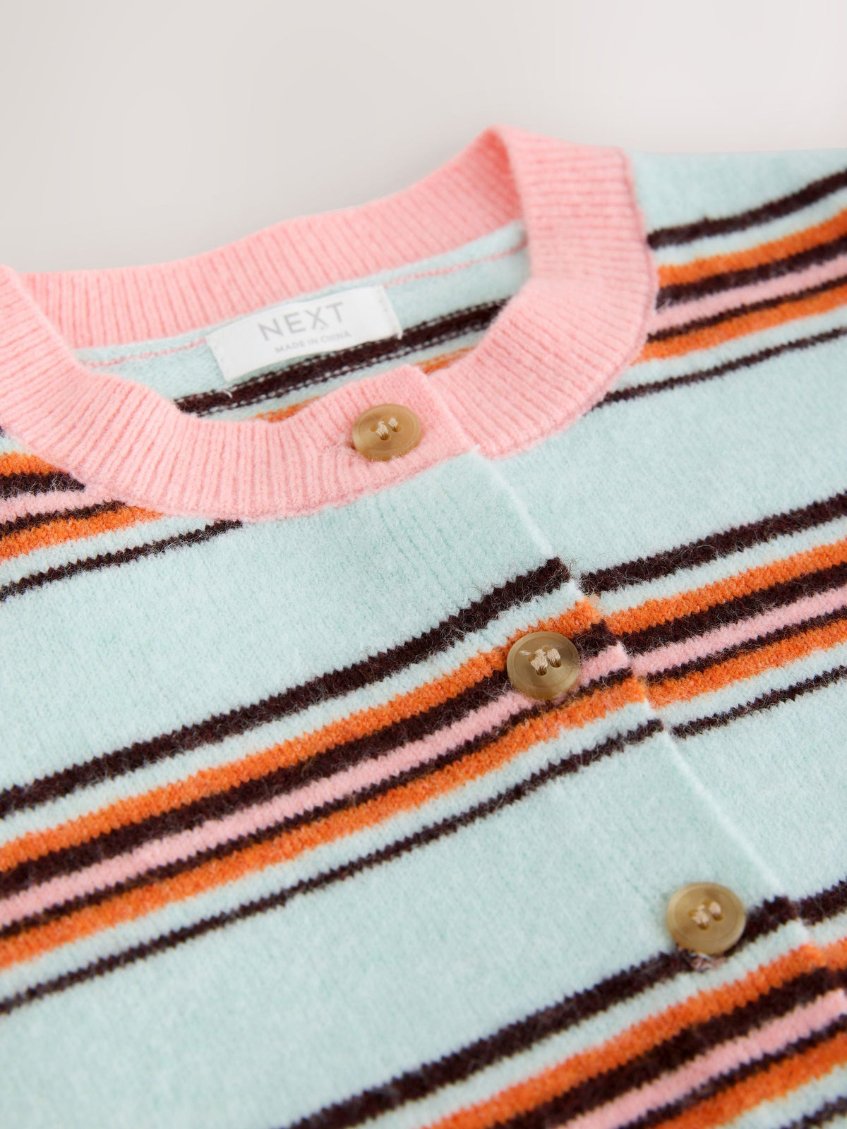Mint Stripe Knit Cardigan (3mths-10yrs)