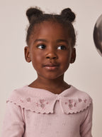 Pink Occasion Bow Collar Dress (3mths-10yrs)