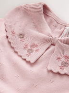 Pink Occasion Bow Collar Dress (3mths-10yrs)