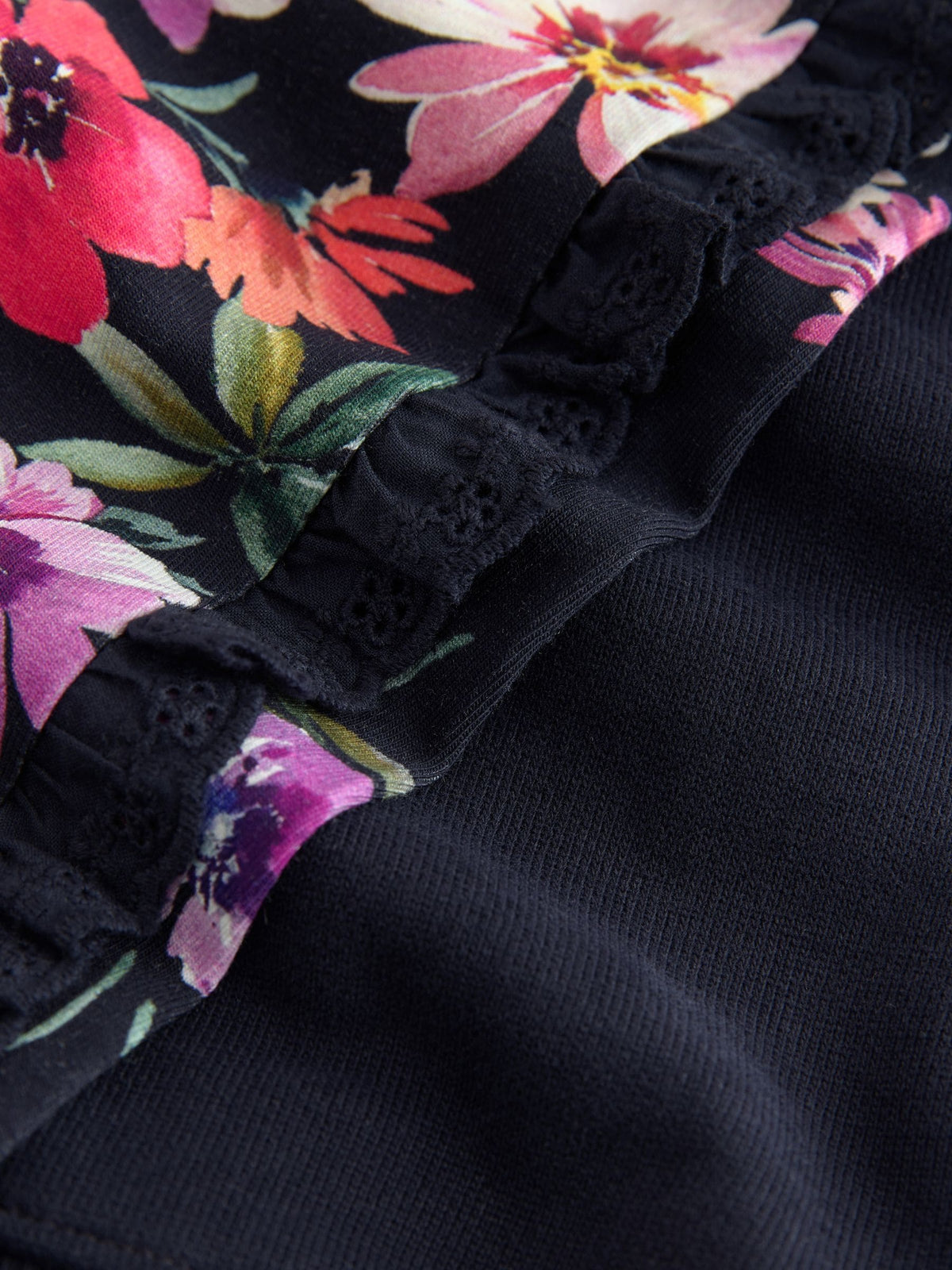 Baker by Ted Baker 2 Piece Sweat Top & Floral Printed Flare Leggings Set