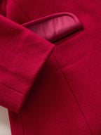 Red Hooded Coat With Wool (3mths-10yrs)