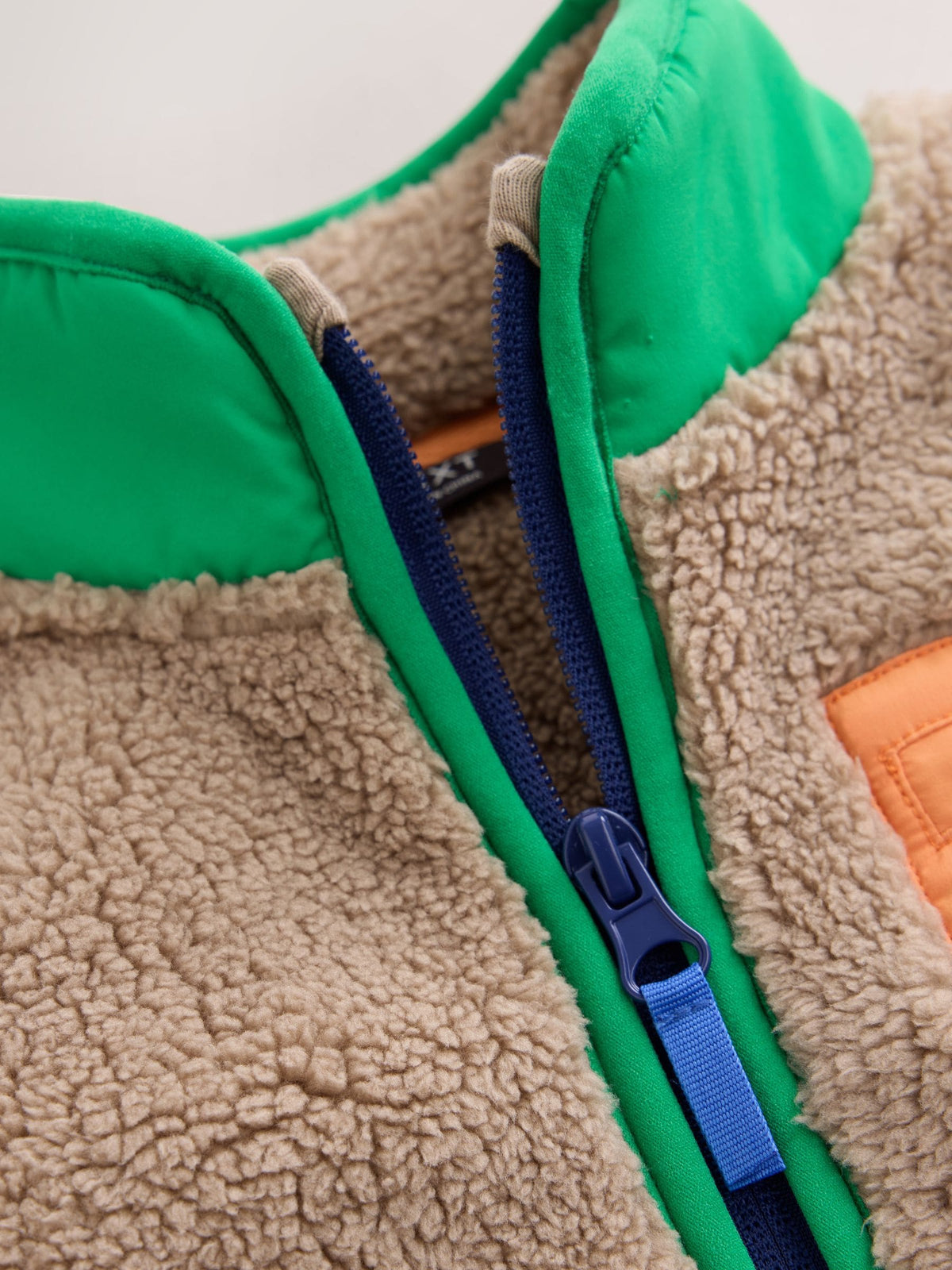 Multi Bright Ecru Zip Up Fleece (3mths-7yrs)