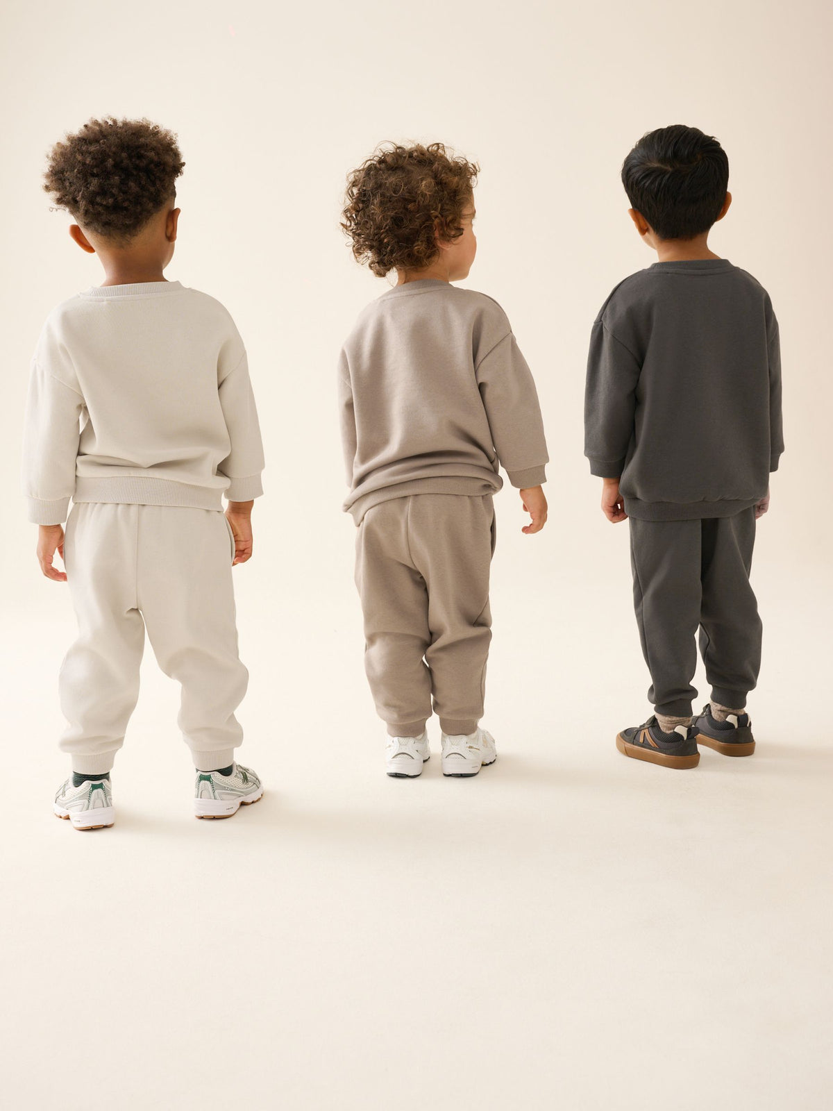 Neutral Sweat Top & Joggers Set 6 Piece (3mths-7yrs)
