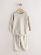 Neutral Sweat Top & Joggers Set 6 Piece (3mths-7yrs)
