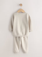 Neutral Sweat Top & Joggers Set 6 Piece (3mths-7yrs)