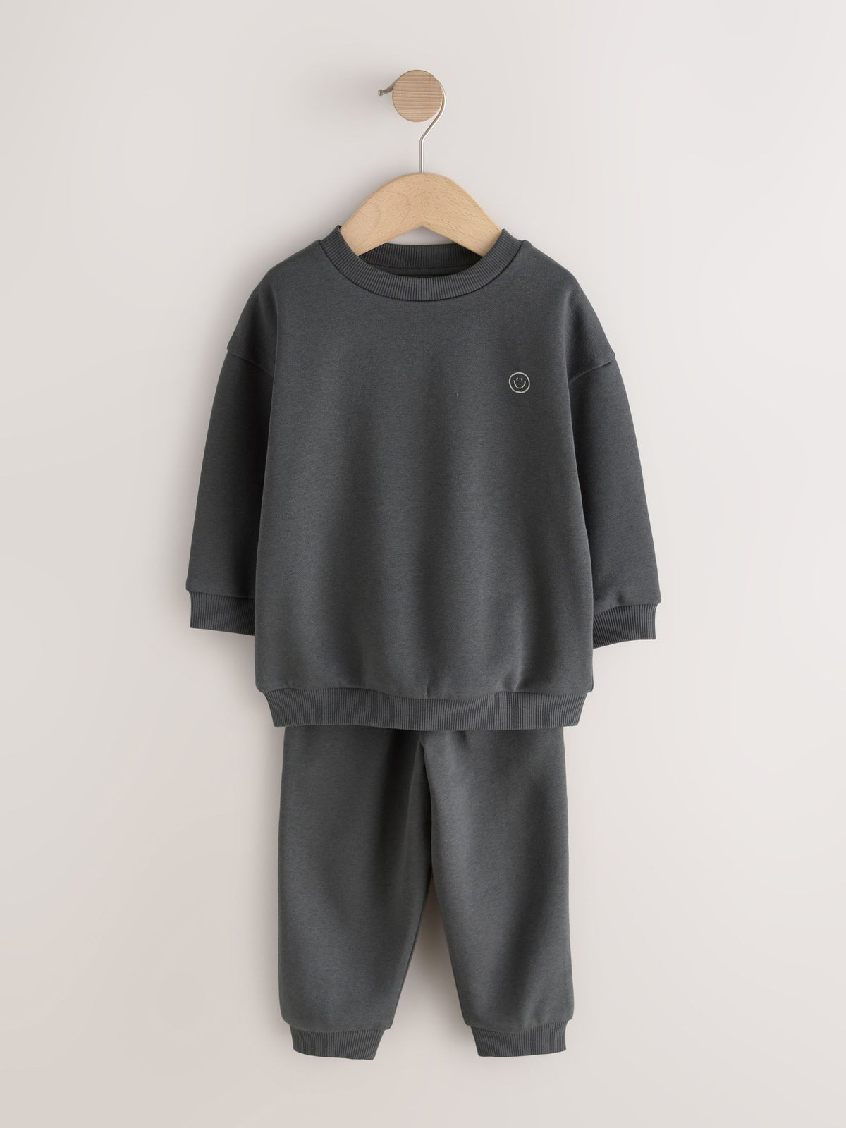 Neutral Sweat Top & Joggers Set 6 Piece (3mths-7yrs)