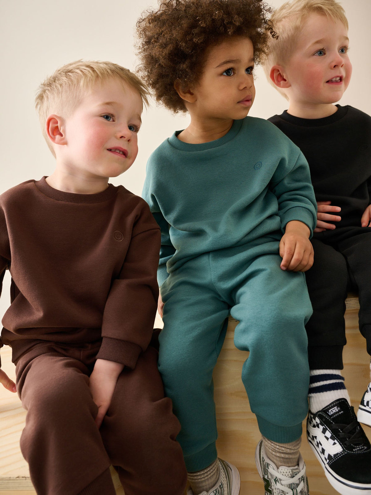 Green/Blue Sweat Top & Joggers Set 6 Piece (3mths-7yrs)