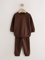 Green/Blue Sweat Top & Joggers Set 6 Piece (3mths-7yrs)