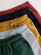 Multi Bright Regular Fit Joggers 5 Pack (3mths-7yrs)