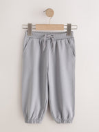 Grey/Black/Green Regular Fit Joggers 5 Pack (3mths-7yrs)
