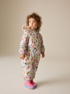 Sage Green Unicorn Waterproof Printed Snowsuit (3mths-7yrs)