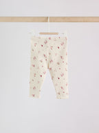 Pink Bunny Long Sleeve Top and Leggings Baby 2 Piece Set (0mths-2yrs)