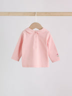 Pink Bunny Long Sleeve Top and Leggings Baby 2 Piece Set (0mths-2yrs)