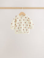 Green Floral Baby Sweat Top And Joggers 6 Pack (0mths-2yrs)