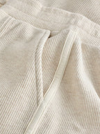 Oatmeal Rugby Wide Leg Set (3-16yrs)