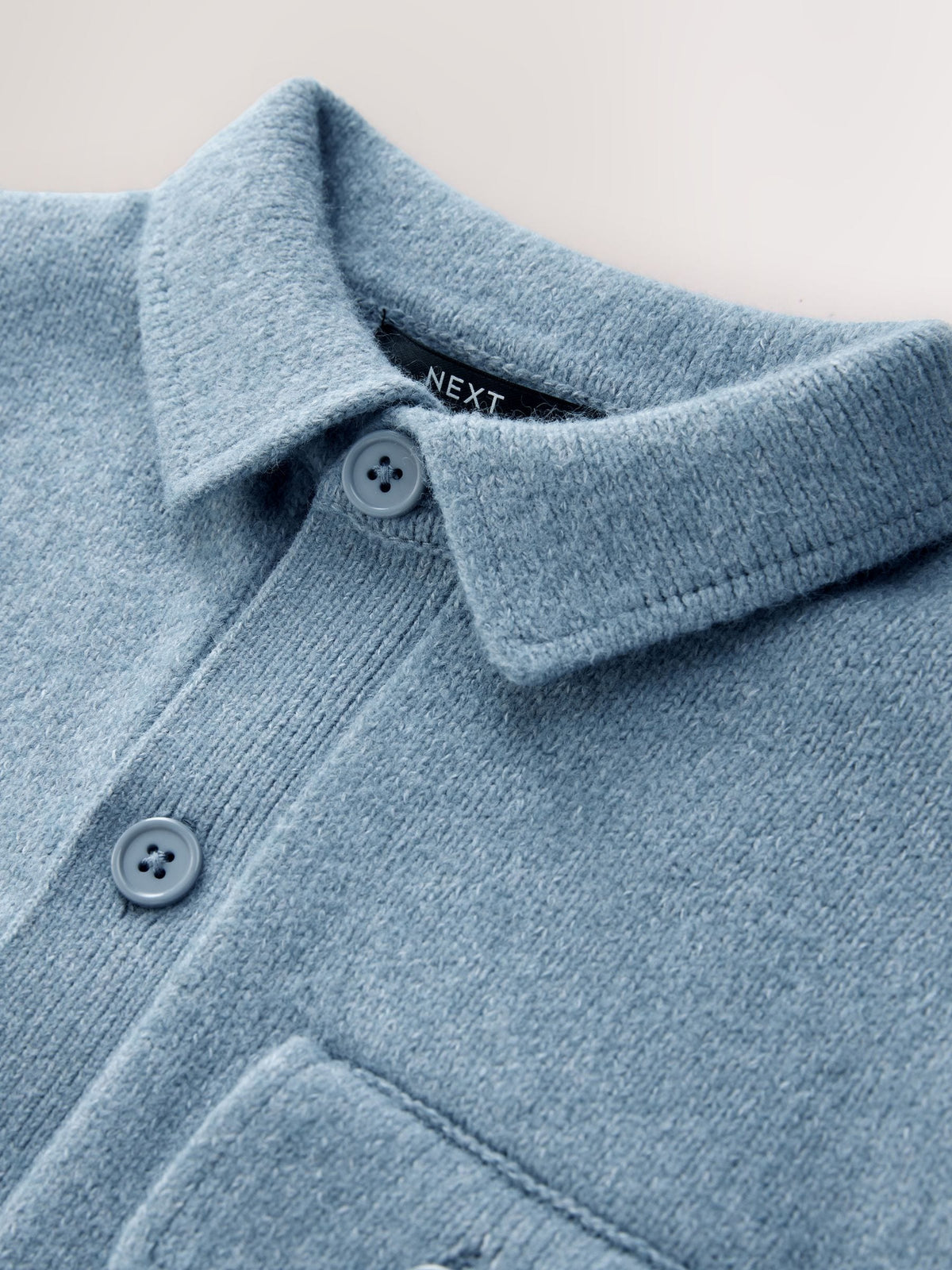 Blue Knitted Cardigan (3-16yrs)