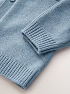 Blue Knitted Cardigan (3-16yrs)