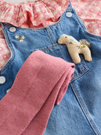 Denim Horse Dungarees Set (3mths-7yrs)