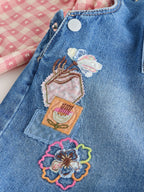 Denim Horse Dungarees Set (3mths-7yrs)