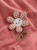 Pink Corduroy Dungaree & Tights Set (3mths-7yrs)