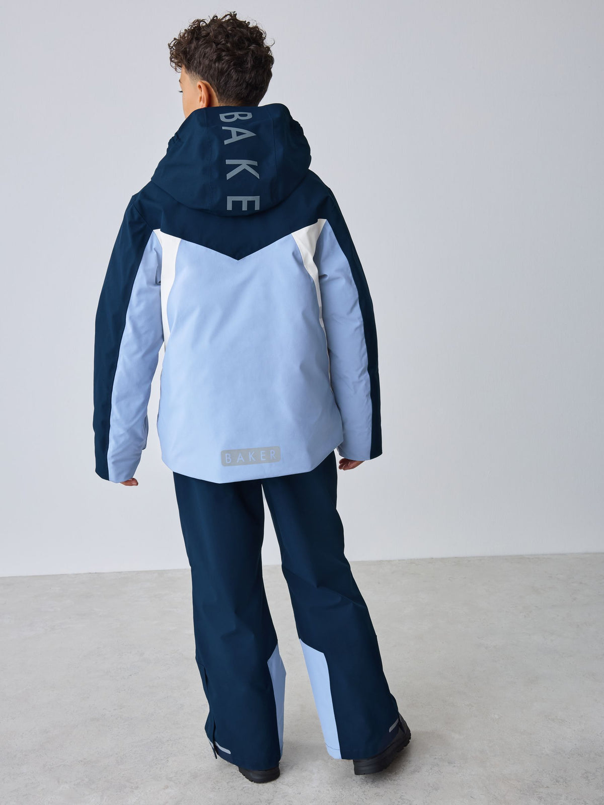 Baker by Ted Baker Blue Waterproof Padded Ski Coat