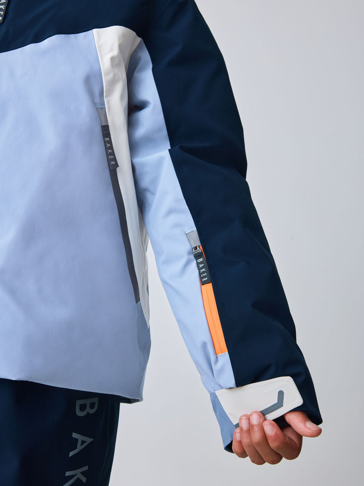 Baker by Ted Baker Blue Waterproof Padded Ski Coat