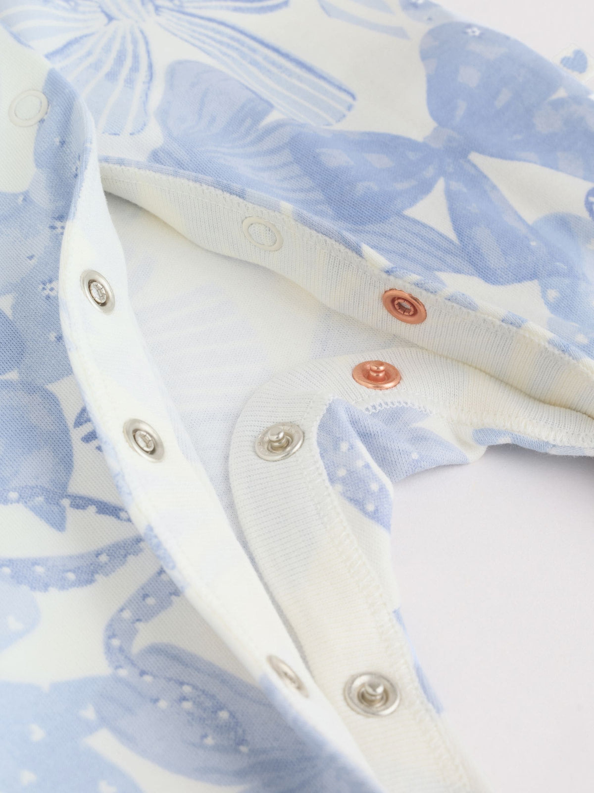 Blue Sleepsuits 3 Pack (0mths-2yrs)