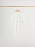 Blue Sleepsuits 3 Pack (0mths-2yrs)