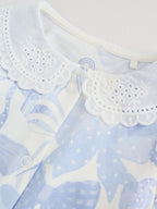 Blue Sleepsuits 3 Pack (0mths-2yrs)