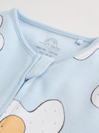 Neutral Brunch Two Way Zip Baby Sleepsuits 4 Pack (0mths-2yrs)