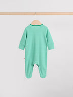 Multi Farm Baby Sleepsuits 3 Pack (0-2yrs)