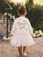 Ecru Flower Girl Occasion Cardigan (3mths-7yrs)