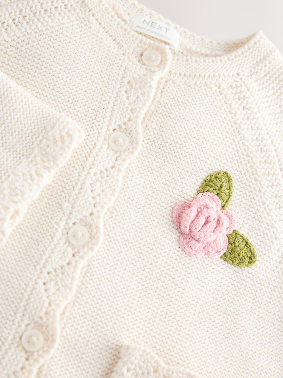 Ecru Flower Girl Occasion Cardigan (3mths-7yrs)
