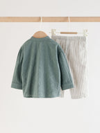 Green Shirt and Trousers Baby Set (0mths-3yrs)
