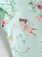 Pink/ Mint/ White Fairy Short Sleeve Top and Leggings Baby Set 6 Piece (0mths-3yrs)