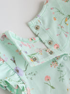 Pink/ Mint/ White Fairy Short Sleeve Top and Leggings Baby Set 6 Piece (0mths-3yrs)