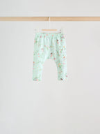 Pink/ Mint/ White Fairy Short Sleeve Top and Leggings Baby Set 6 Piece (0mths-3yrs)