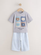 Blue Bear Short Sleeve T-Shirt and Lightweight Joggers 2 Pack Set (3mths-7yrs)