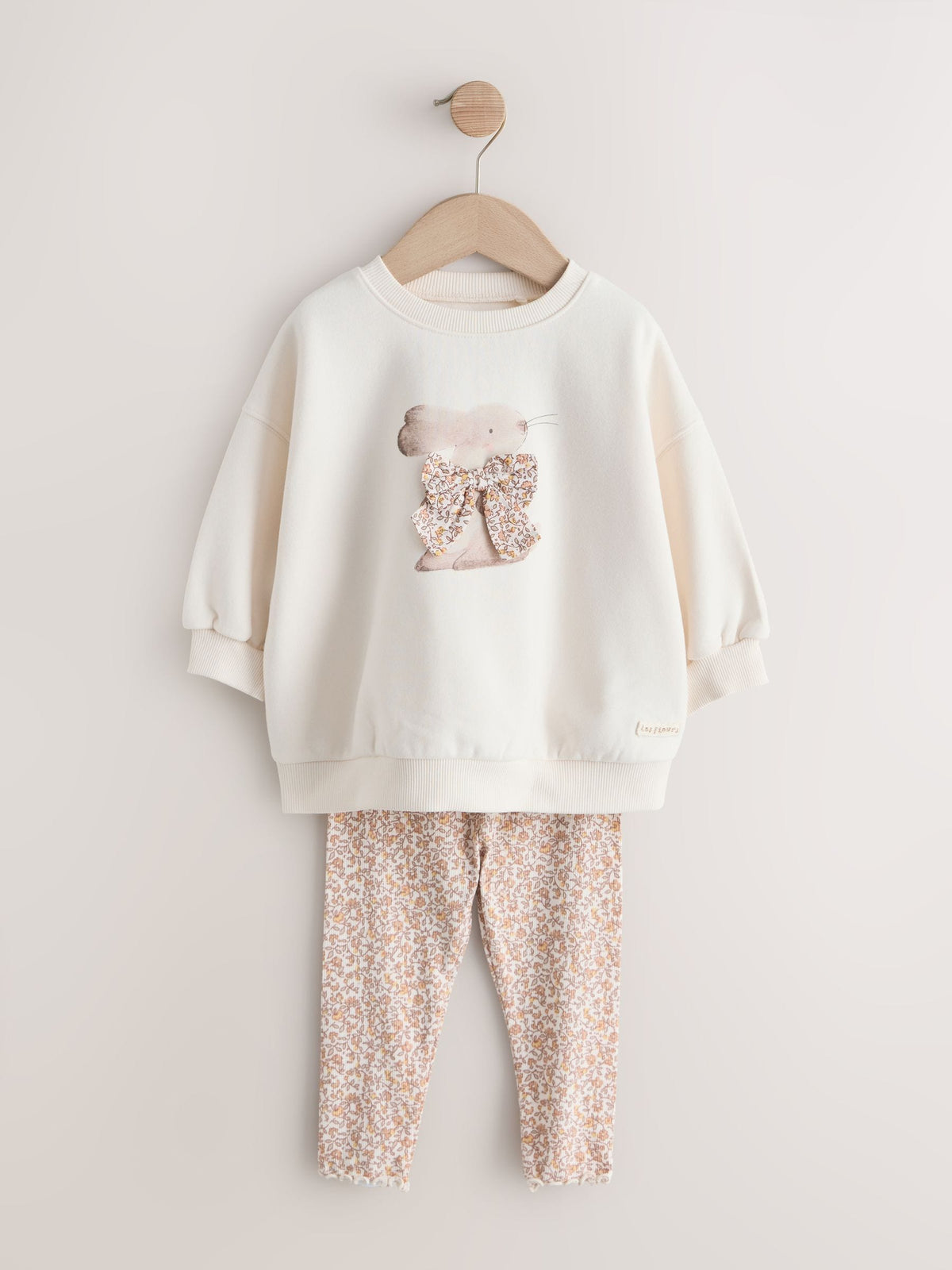 Neutral Sweatshirt & Leggings Set 2 Pack (3mths-7yrs)