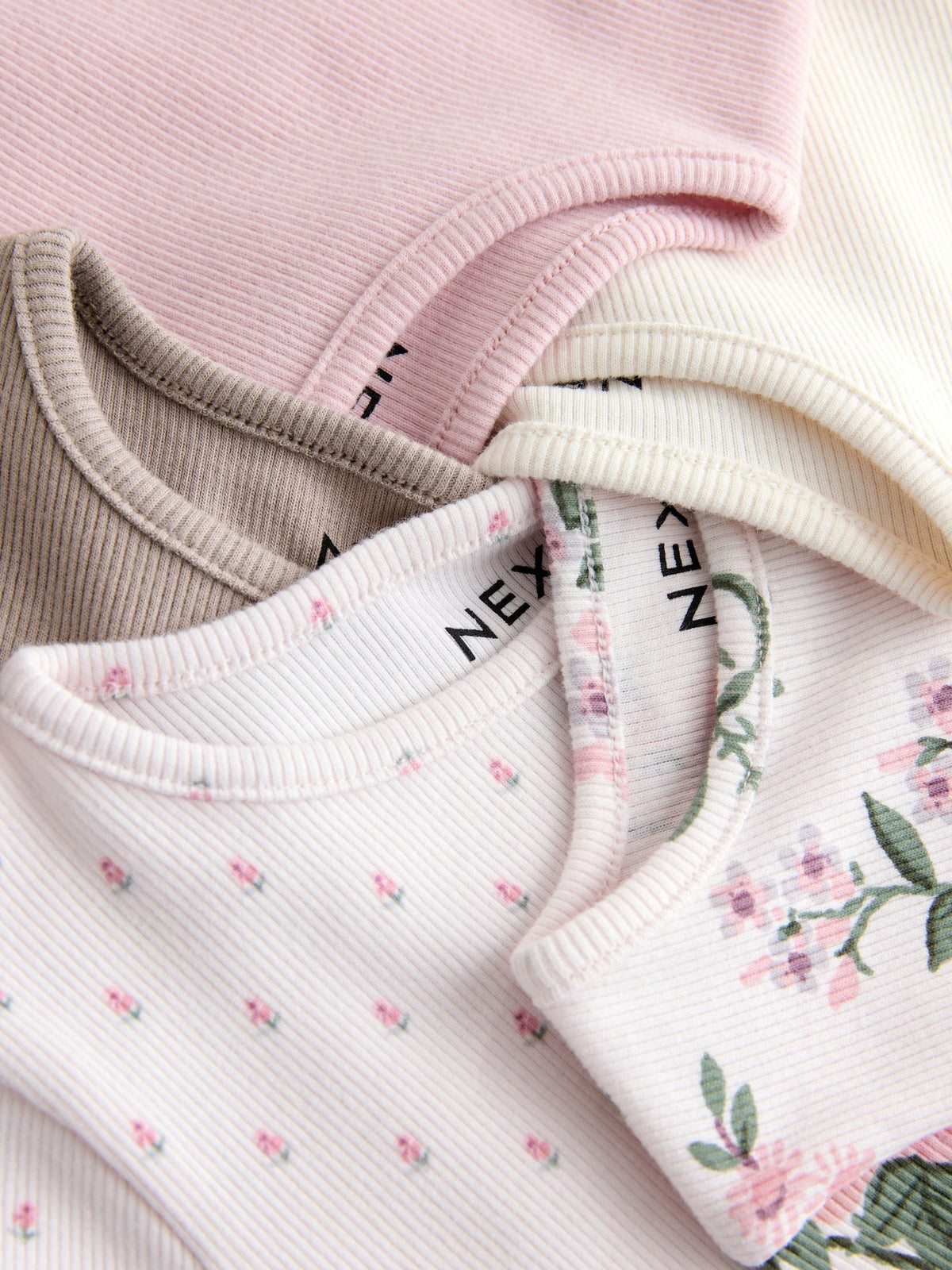 Pink Short Sleeve T-Shirts 5 Pack (3mths-7yrs)