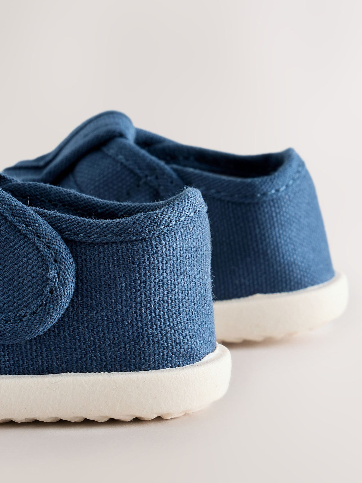 Navy Crawler T-Bar Baby Shoes (0-2mths)