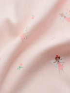 Pink 7 Pack Short Sleeve Baby Bodysuit